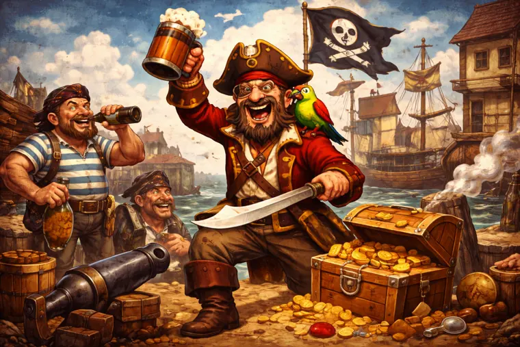 Arrr! Tal som en pirat – eller gå planken ud!